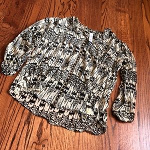 NWOT Stephanie Vaille Beaded Blouse